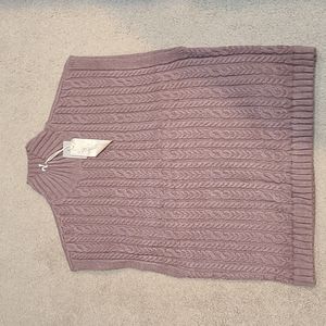 Mystree Mock neck sweater vest